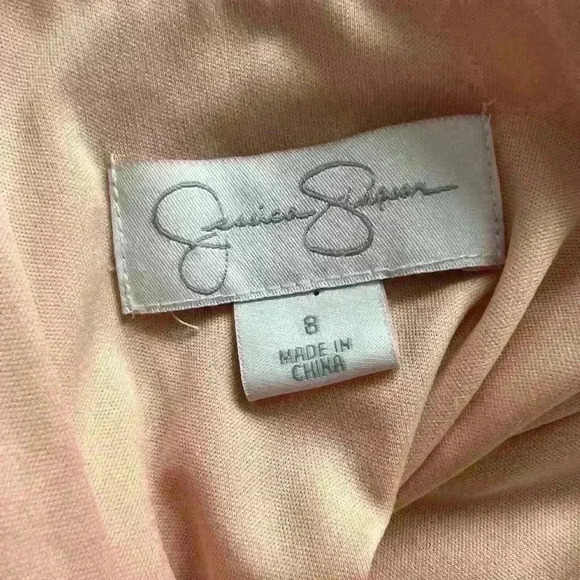Jessica Simpson-Light apricot color on top, tan on bottom. - Picture 5 of 6